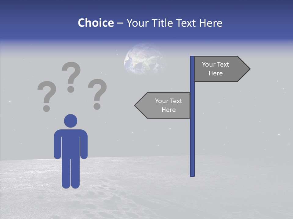 View Distance Universe PowerPoint Template