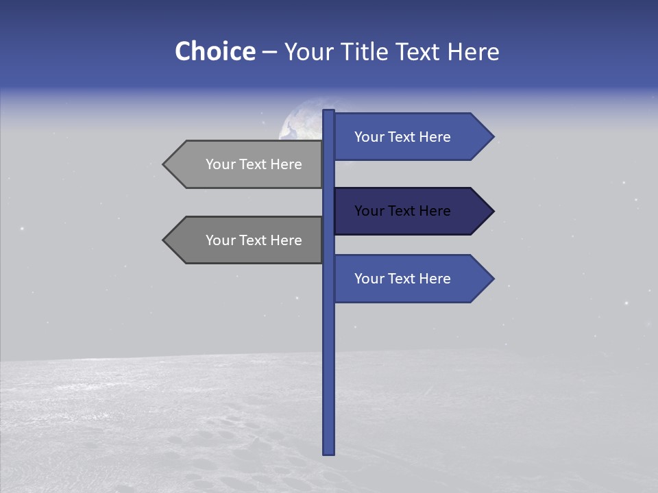 View Distance Universe PowerPoint Template