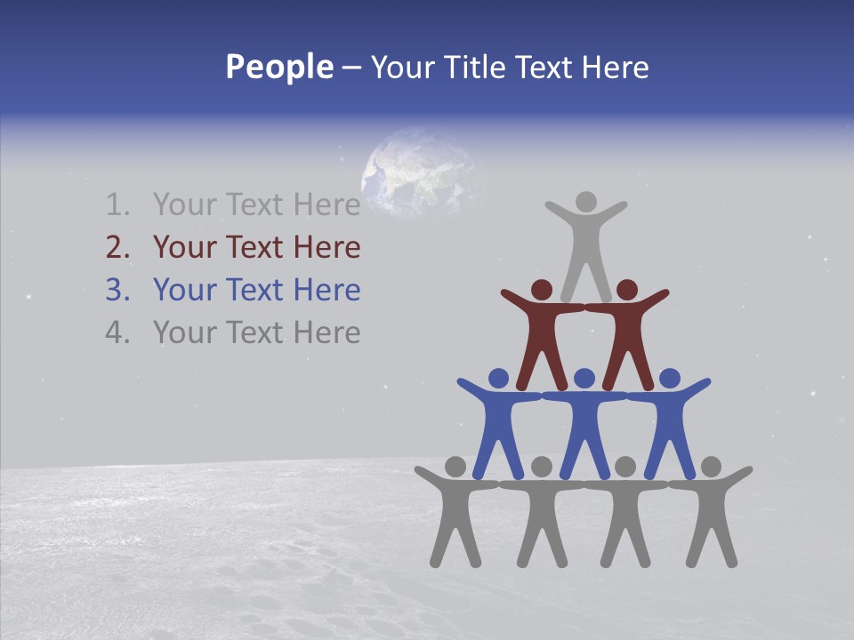 View Distance Universe PowerPoint Template