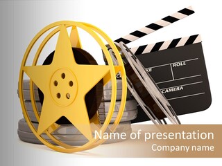 Object Awards Action PowerPoint Template