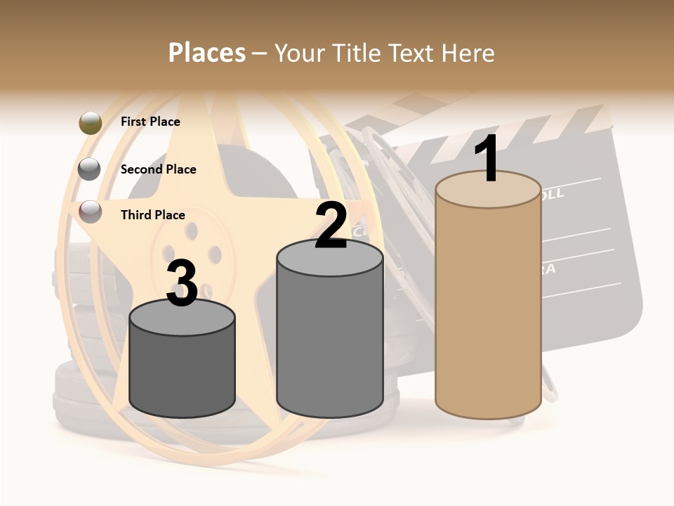 Object Awards Action PowerPoint Template