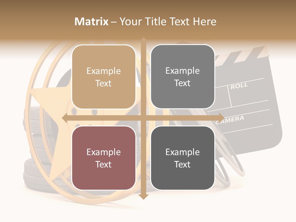 Object Awards Action PowerPoint Template