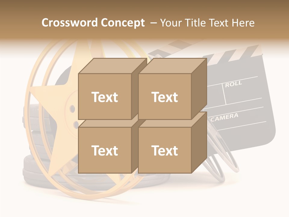 Object Awards Action PowerPoint Template