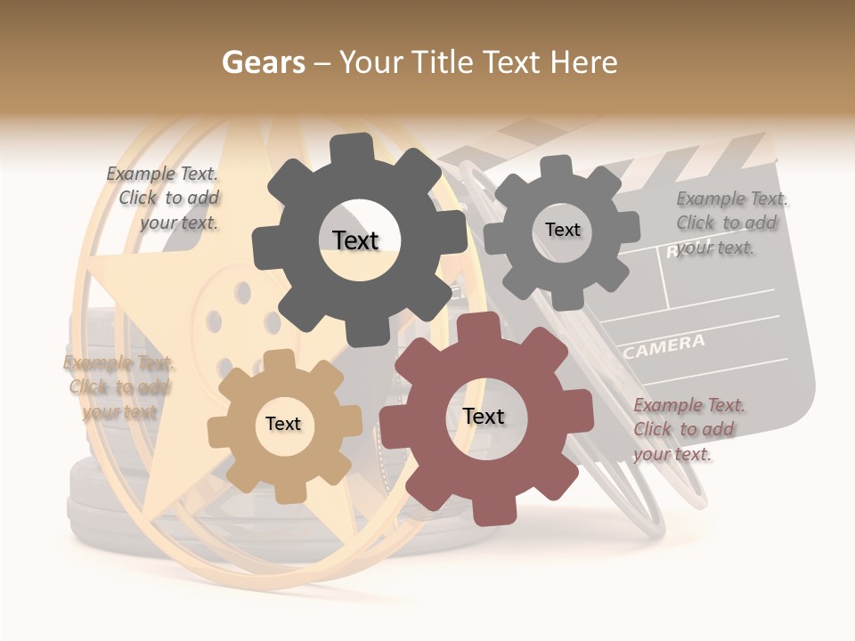 Object Awards Action PowerPoint Template