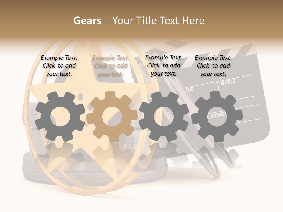 Object Awards Action PowerPoint Template