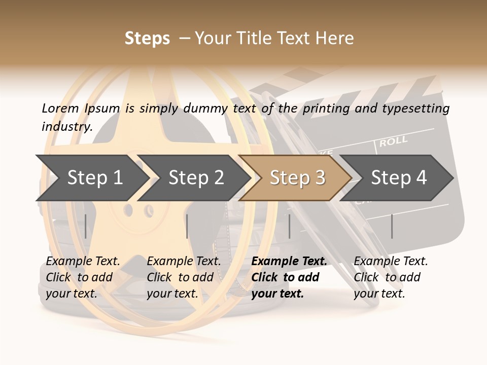 Object Awards Action PowerPoint Template