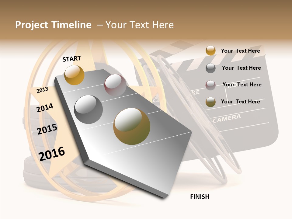 Object Awards Action PowerPoint Template