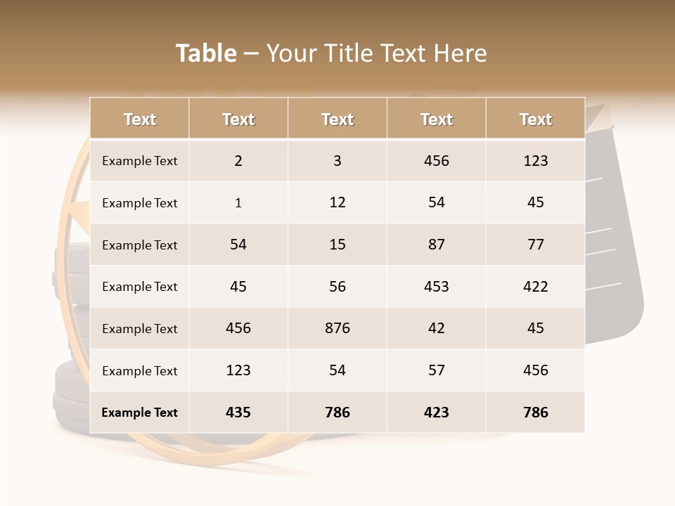 Object Awards Action PowerPoint Template