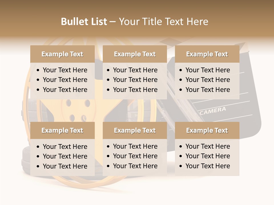 Object Awards Action PowerPoint Template