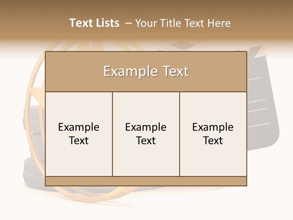 Object Awards Action PowerPoint Template