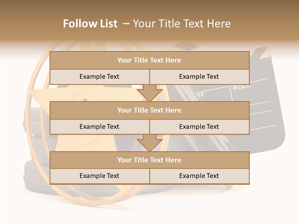Object Awards Action PowerPoint Template