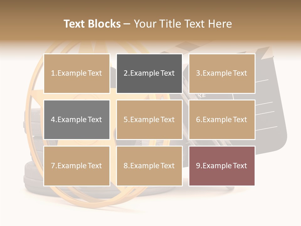 Object Awards Action PowerPoint Template