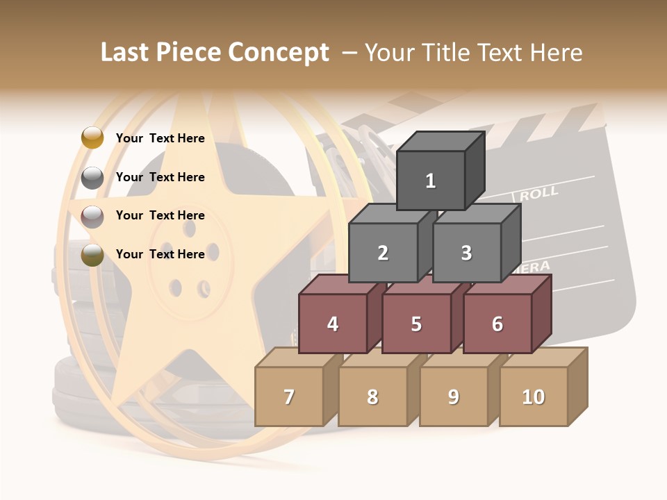 Object Awards Action PowerPoint Template