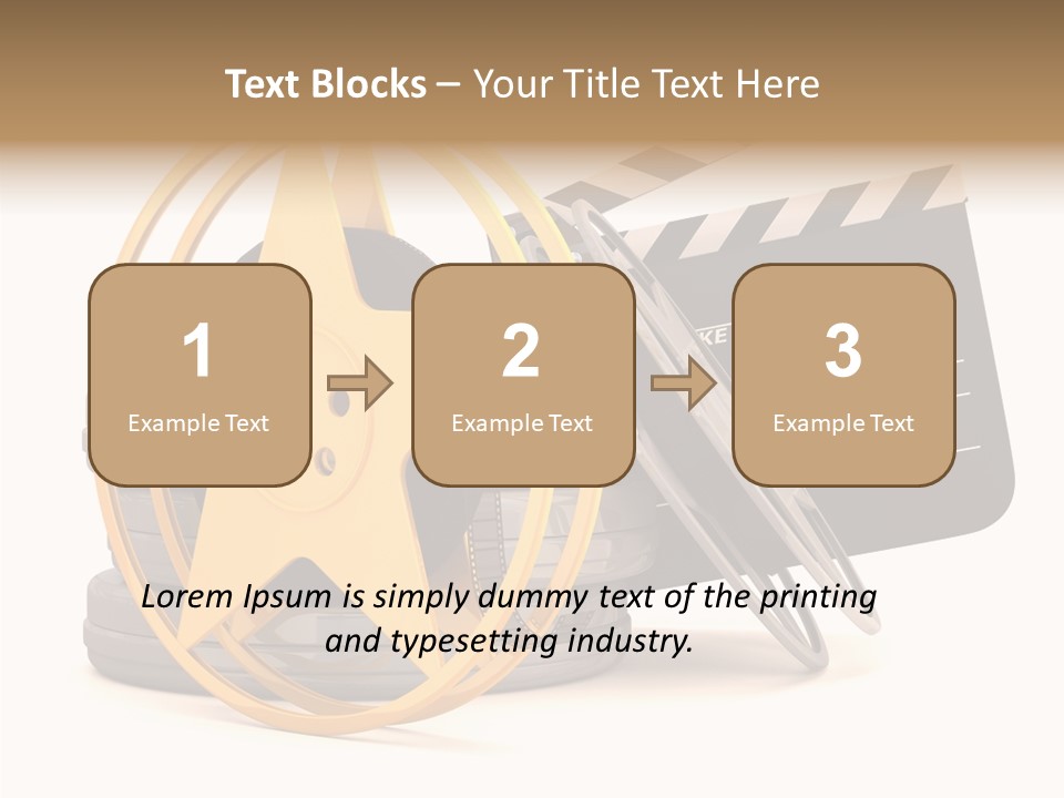 Object Awards Action PowerPoint Template