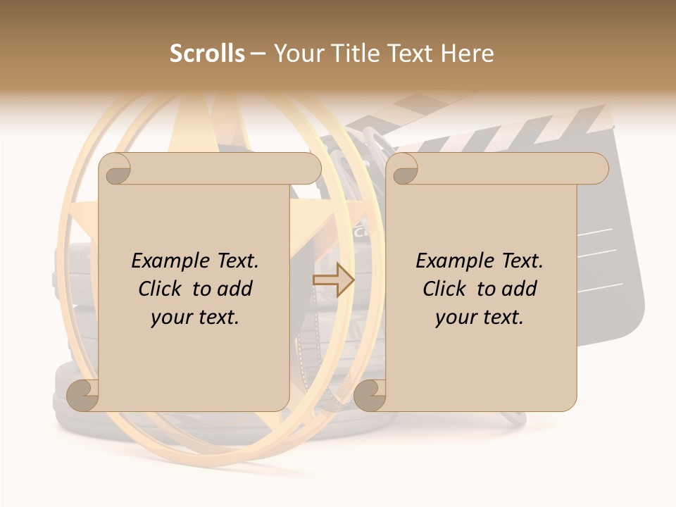 Object Awards Action PowerPoint Template