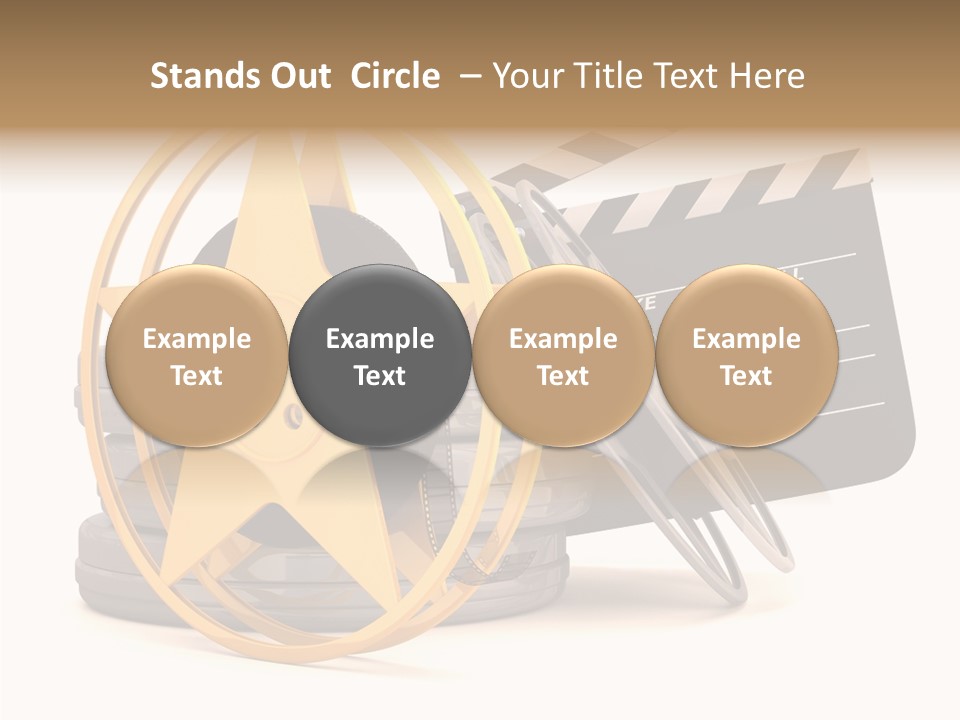 Object Awards Action PowerPoint Template