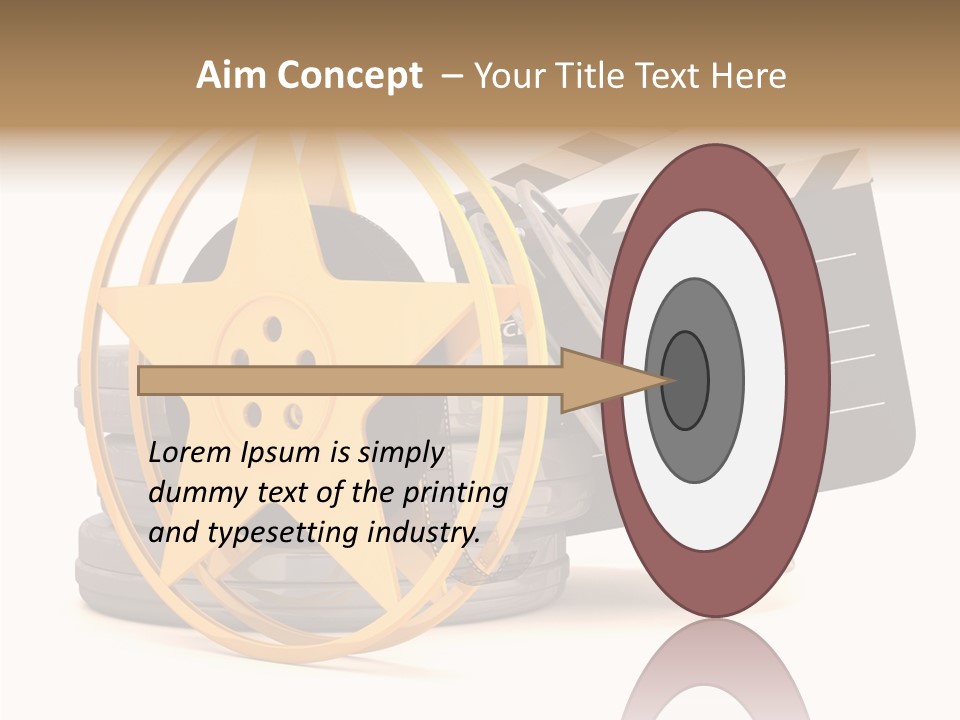 Object Awards Action PowerPoint Template