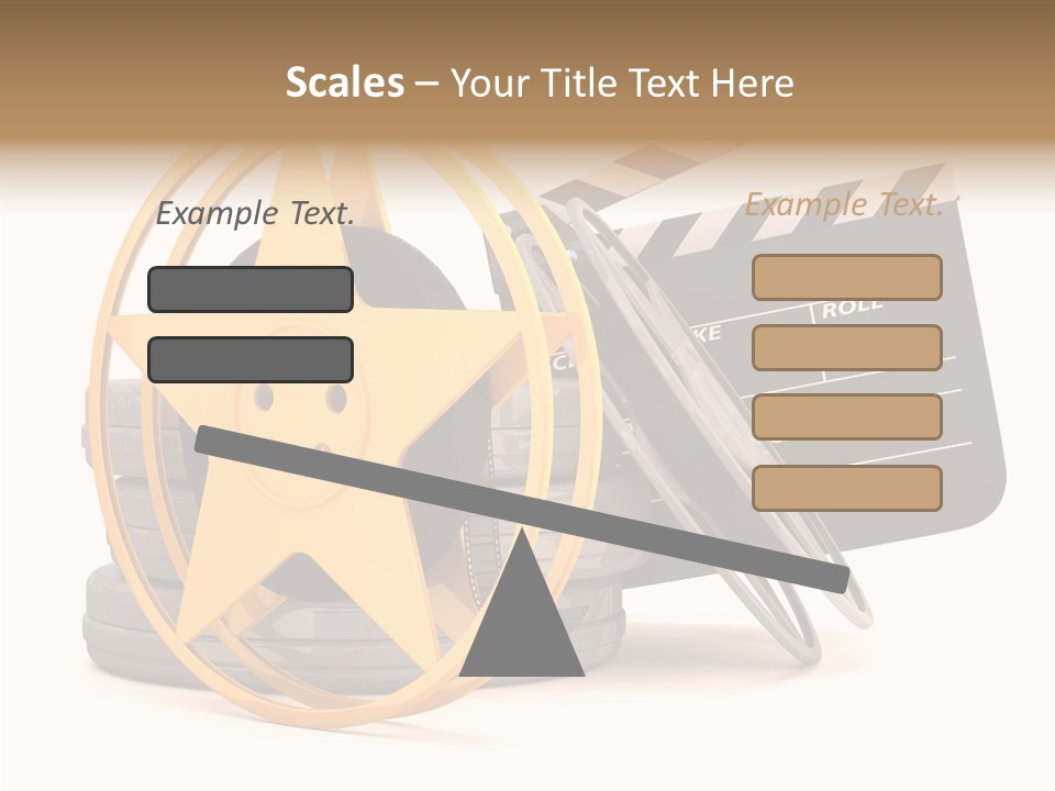 Object Awards Action PowerPoint Template