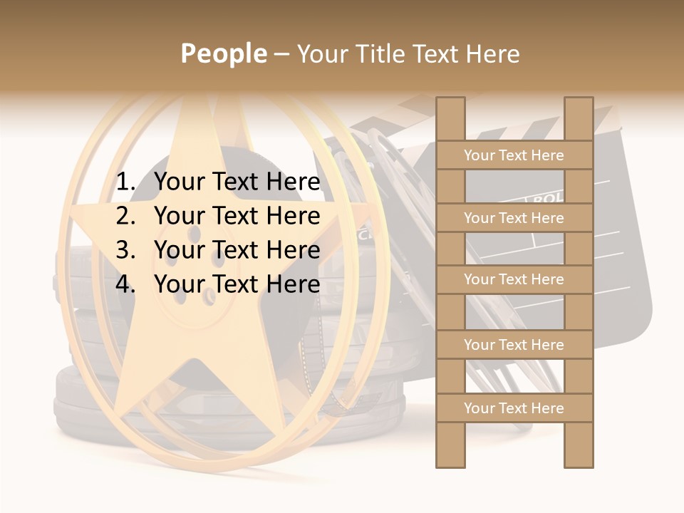 Object Awards Action PowerPoint Template