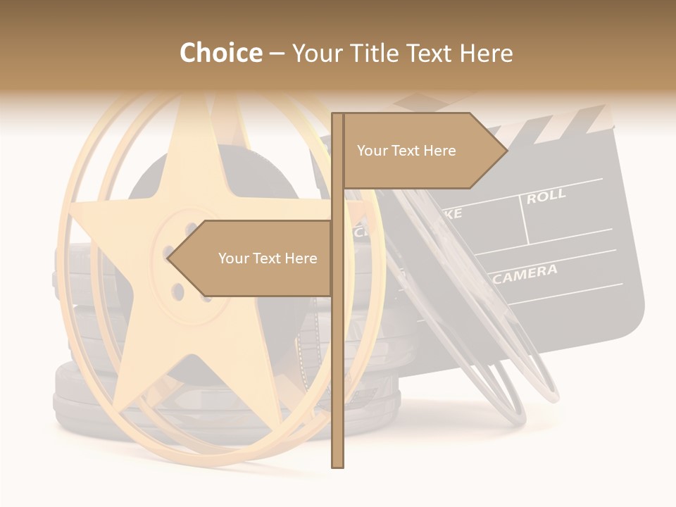 Object Awards Action PowerPoint Template
