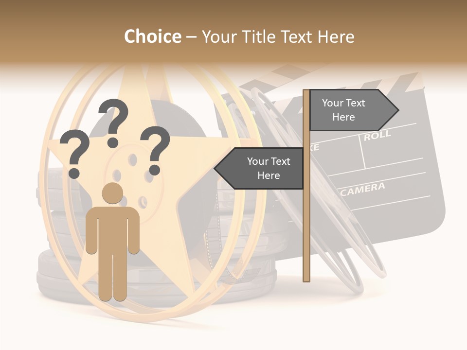 Object Awards Action PowerPoint Template