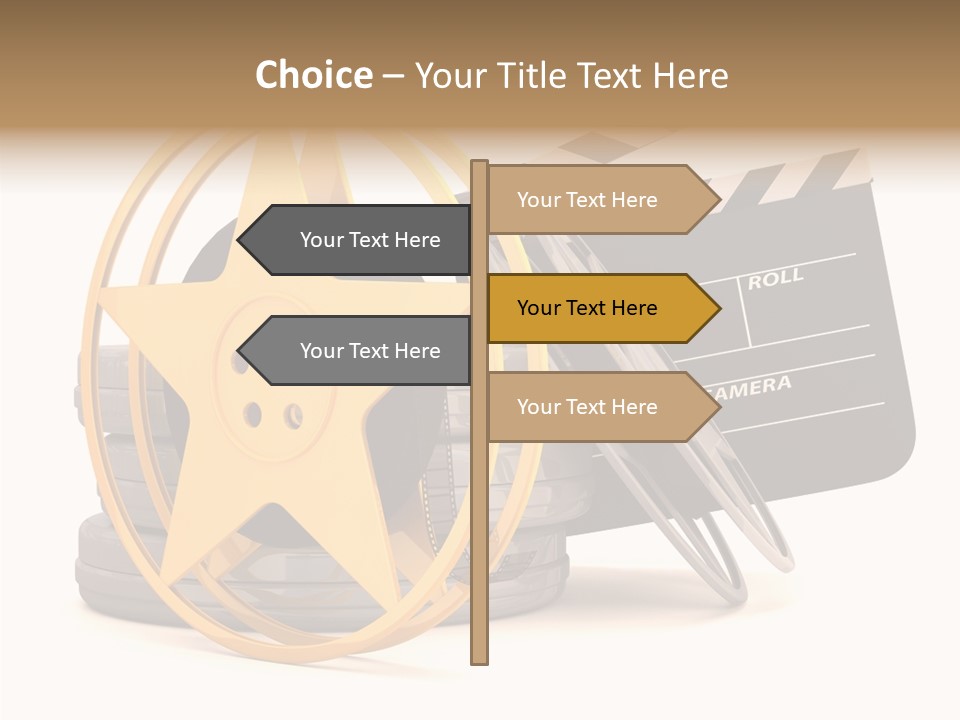 Object Awards Action PowerPoint Template