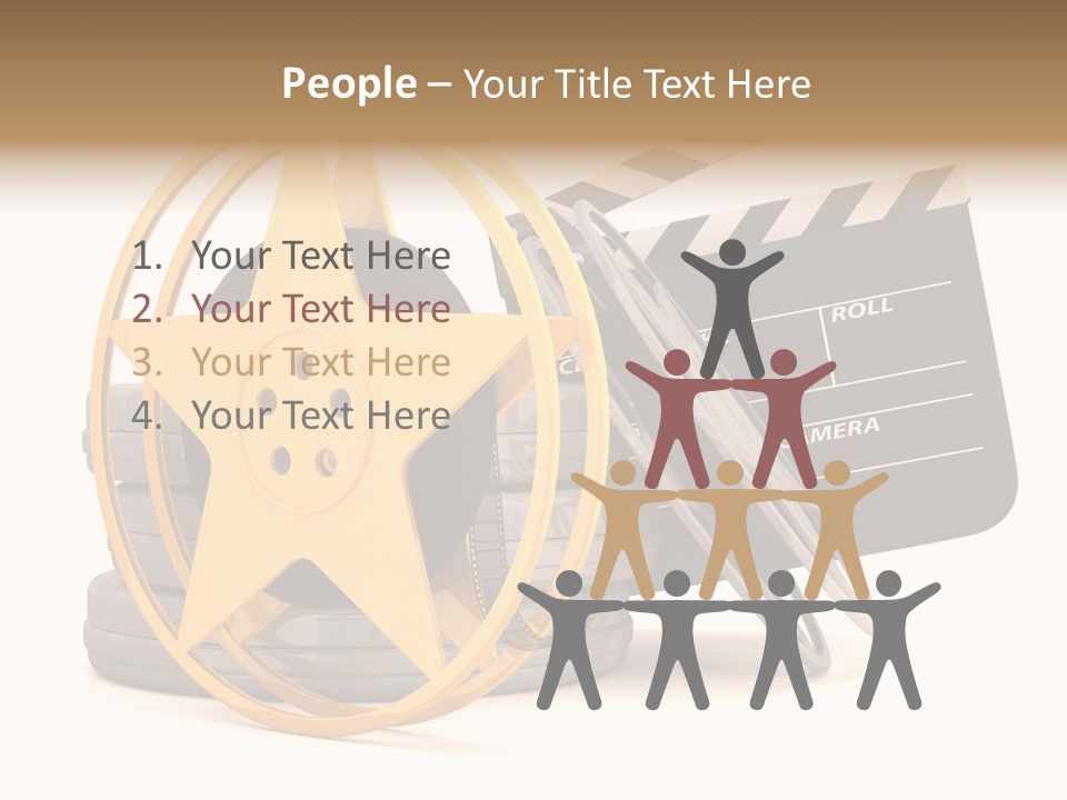 Object Awards Action PowerPoint Template