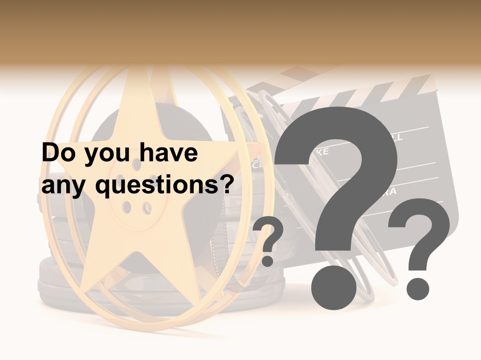 Object Awards Action PowerPoint Template