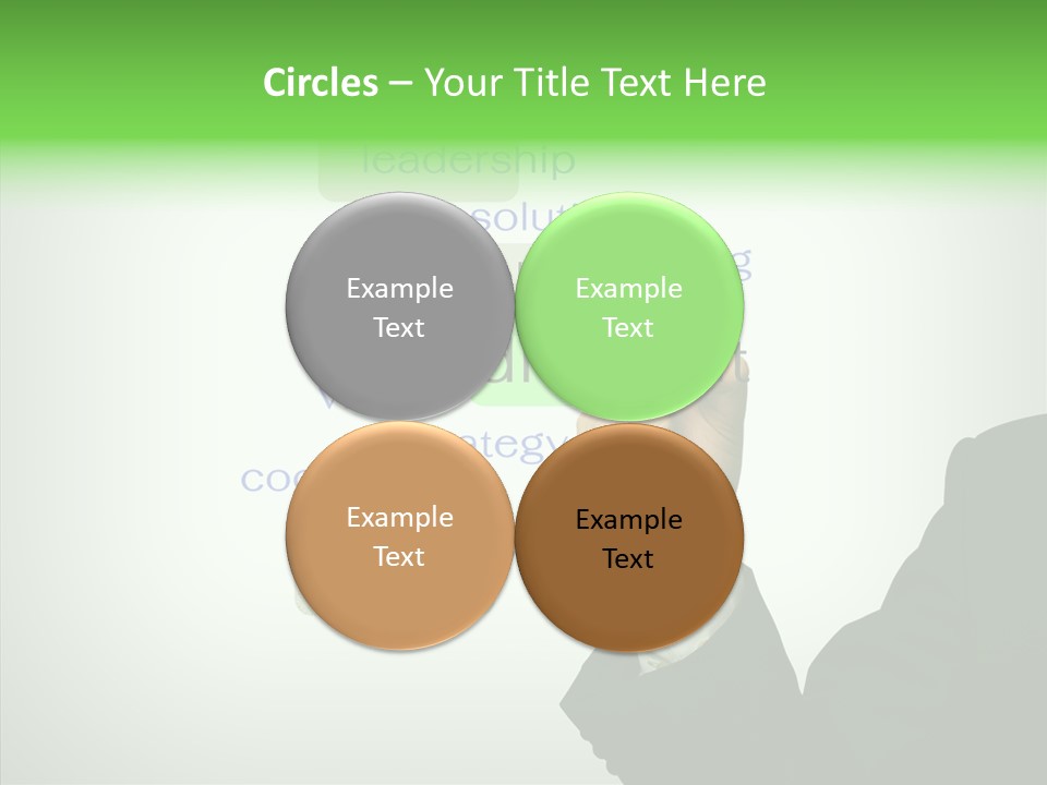 Manage Cooperate Planner PowerPoint Template