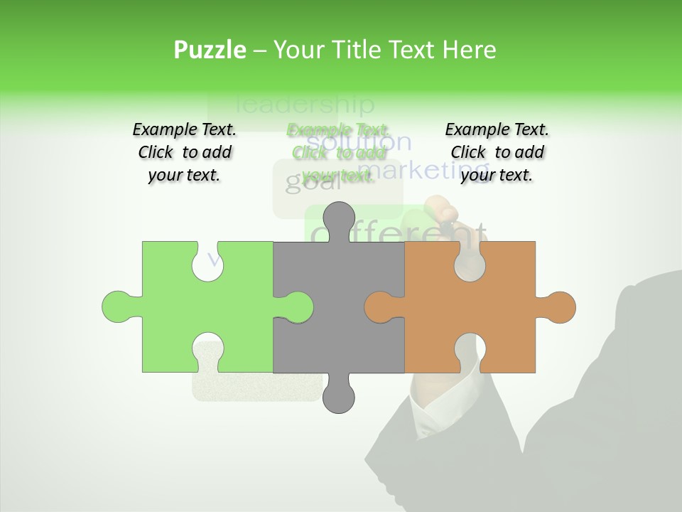 Manage Cooperate Planner PowerPoint Template