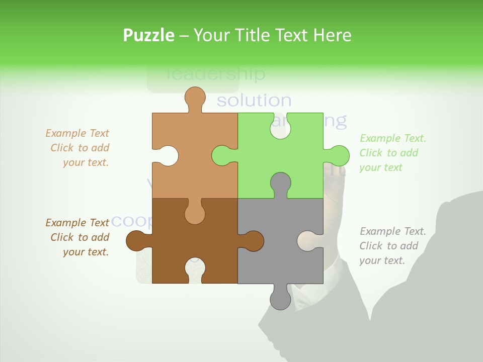 Manage Cooperate Planner PowerPoint Template