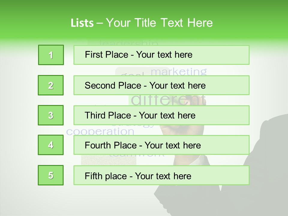 Manage Cooperate Planner PowerPoint Template
