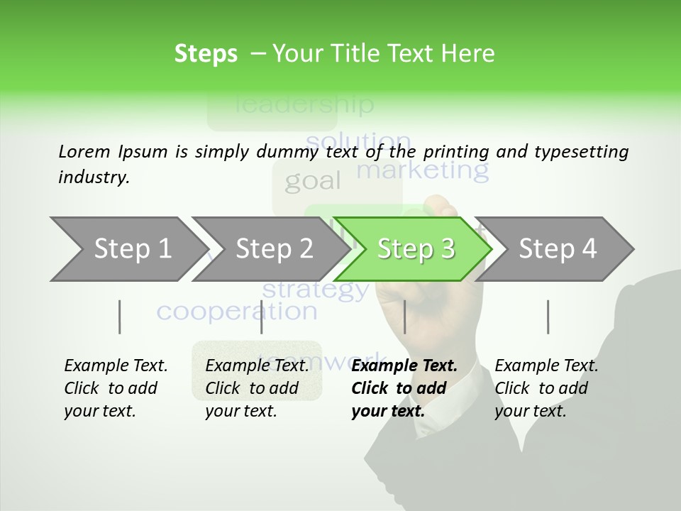 Manage Cooperate Planner PowerPoint Template