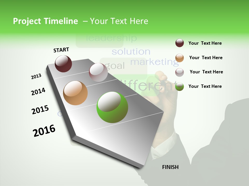 Manage Cooperate Planner PowerPoint Template