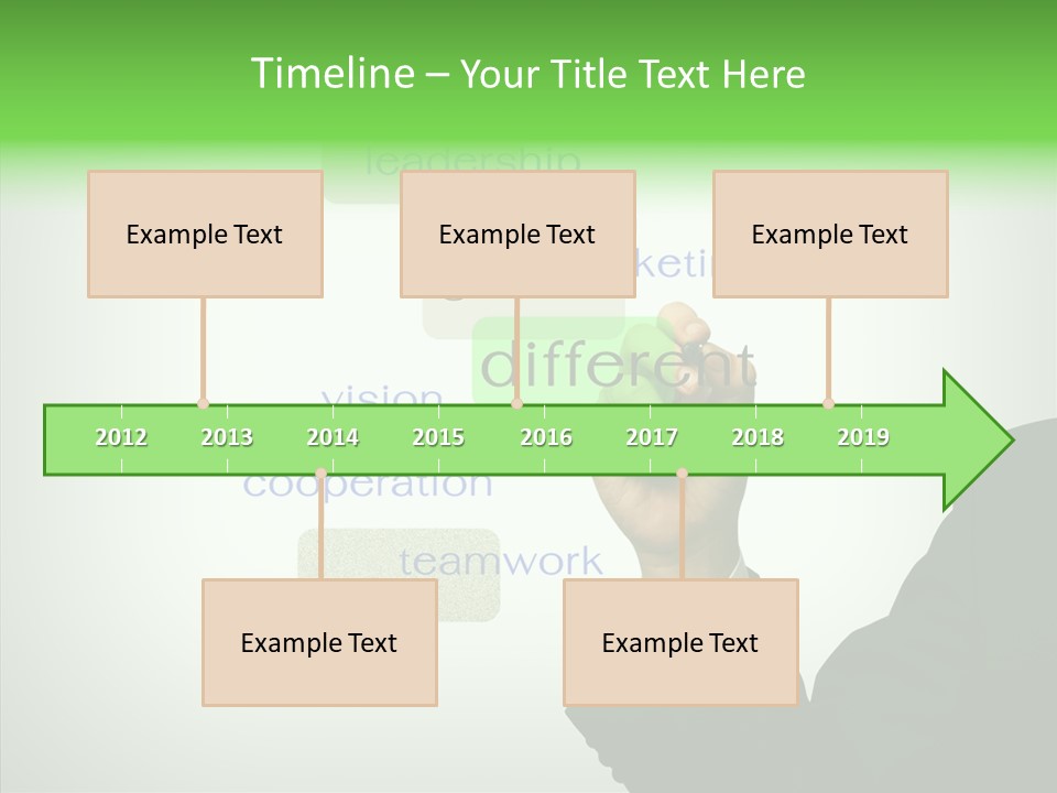 Manage Cooperate Planner PowerPoint Template