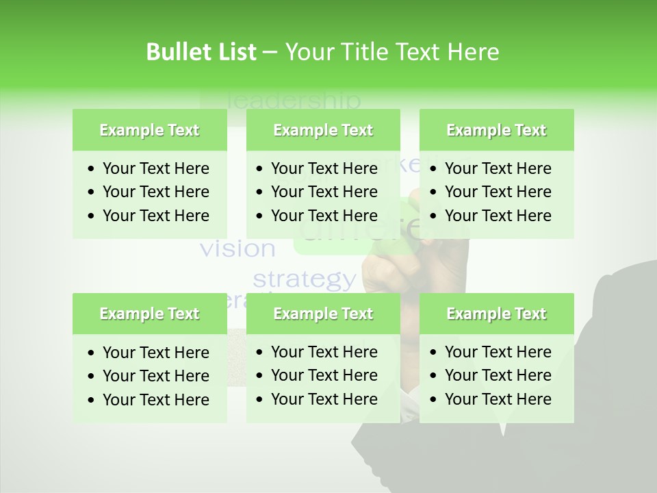 Manage Cooperate Planner PowerPoint Template