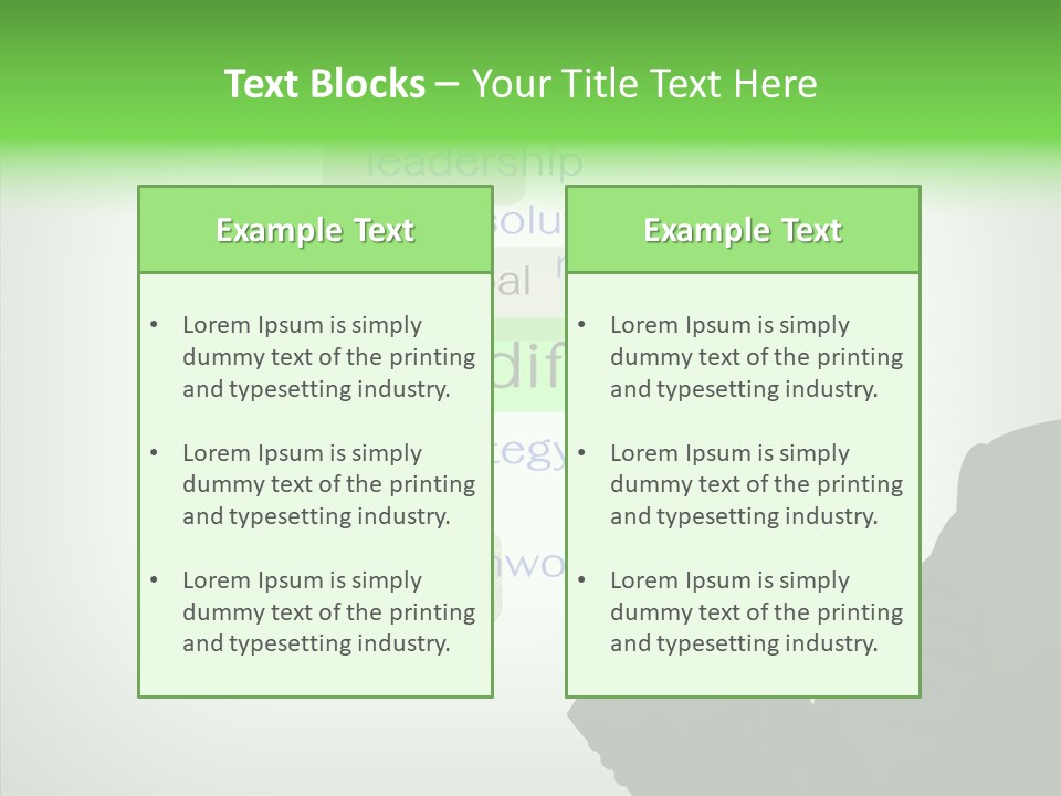 Manage Cooperate Planner PowerPoint Template