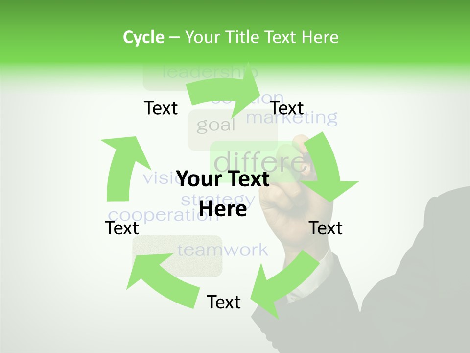Manage Cooperate Planner PowerPoint Template