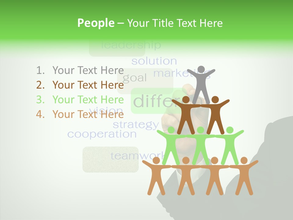 Manage Cooperate Planner PowerPoint Template