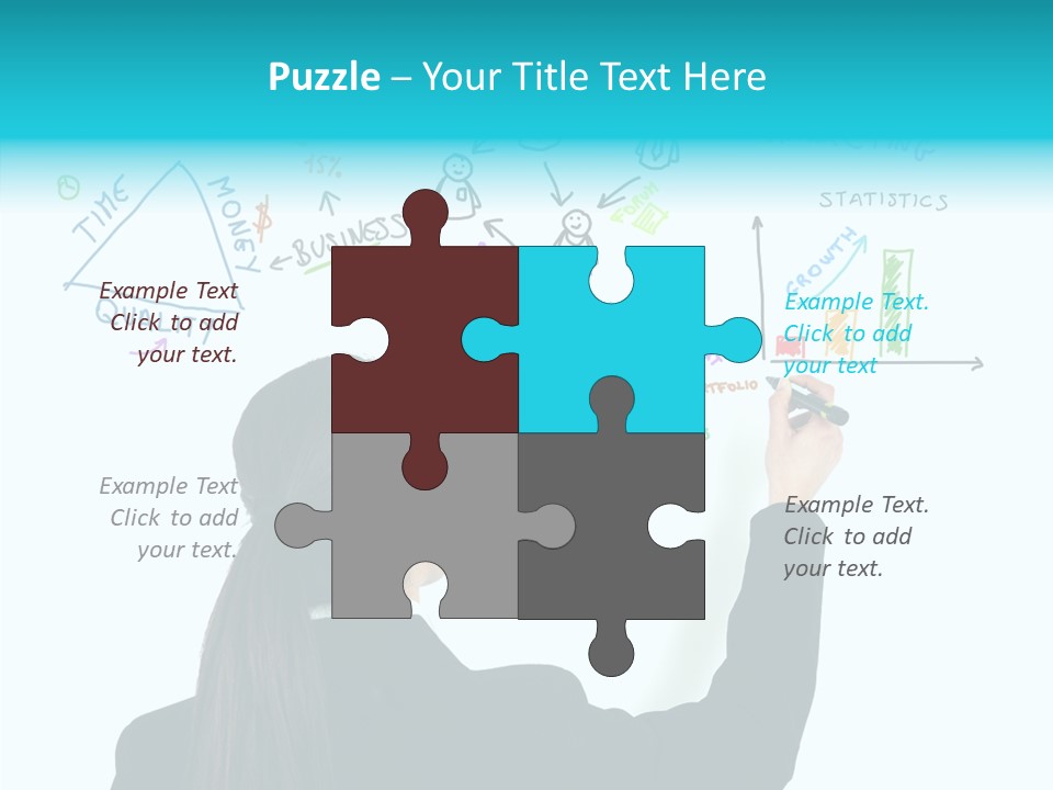 Engine Graph Data PowerPoint Template