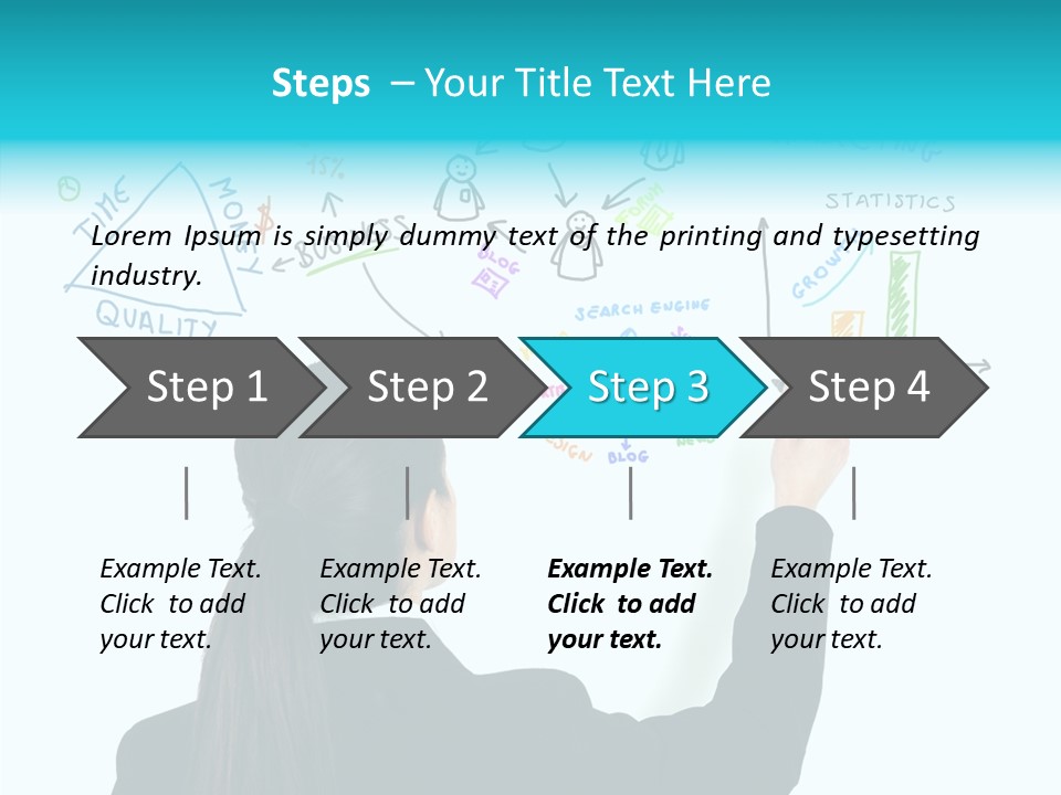 Engine Graph Data PowerPoint Template