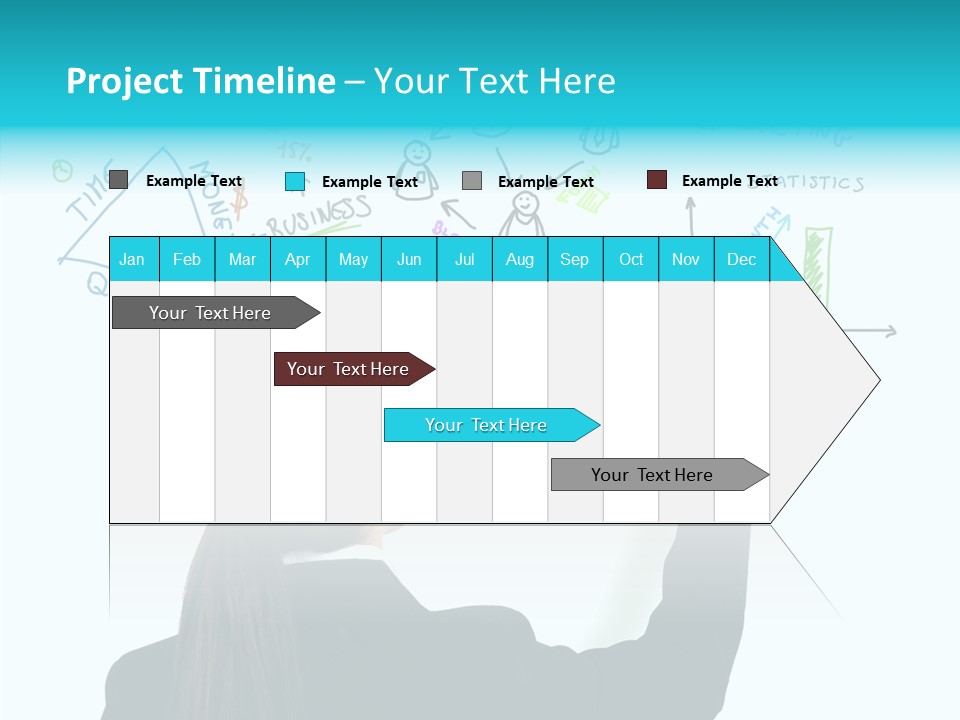 Engine Graph Data PowerPoint Template
