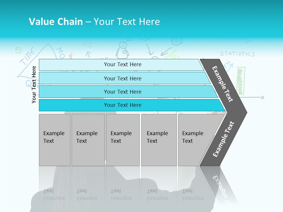 Engine Graph Data PowerPoint Template