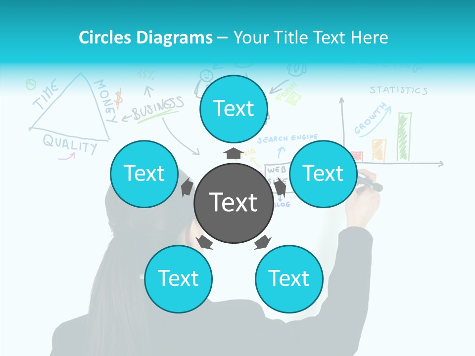 Engine Graph Data PowerPoint Template