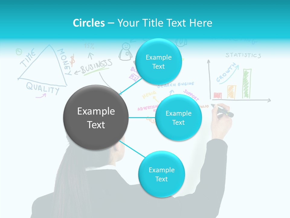 Engine Graph Data PowerPoint Template