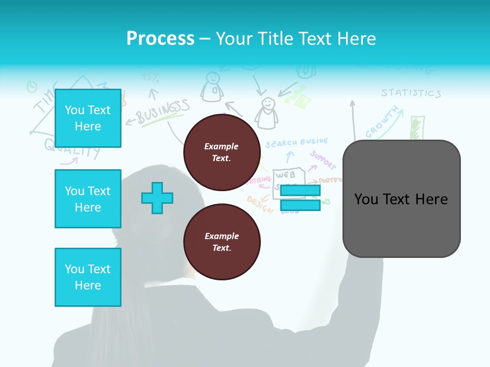 Engine Graph Data PowerPoint Template