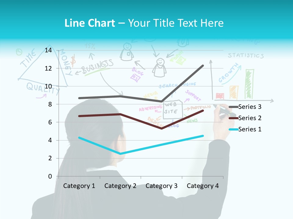 Engine Graph Data PowerPoint Template