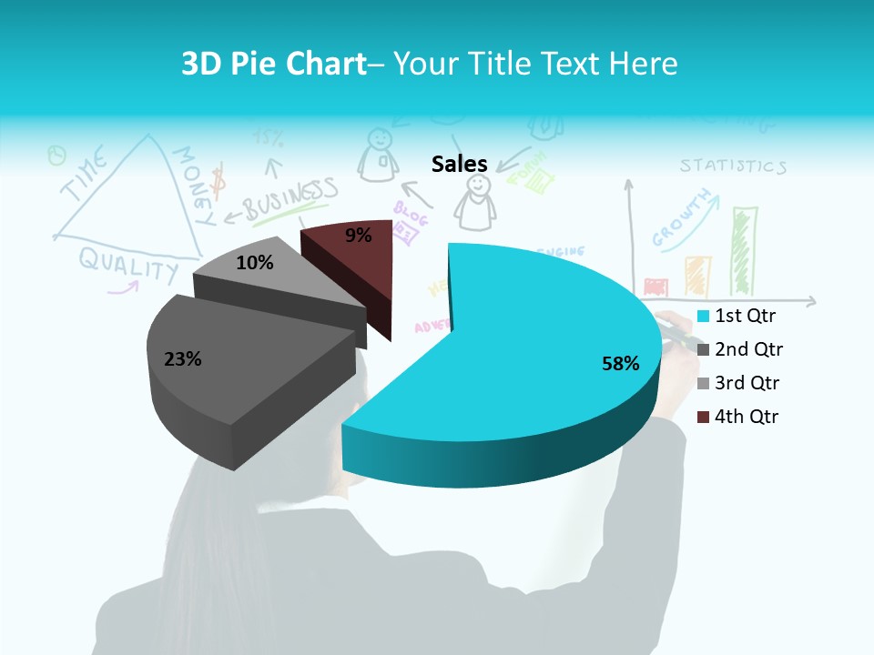 Engine Graph Data PowerPoint Template
