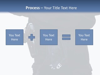 Protection Gun Police Officer PowerPoint Template