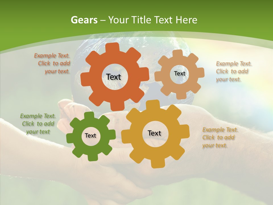 Eco Family Protection PowerPoint Template